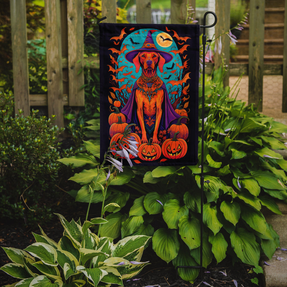 Buy this Vizsla Witchy Halloween Garden Flag