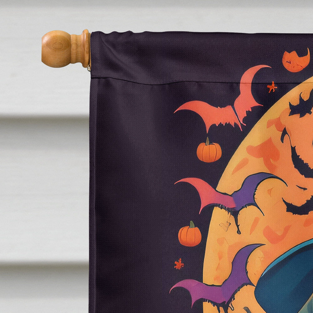 Weimaraner Witchy Halloween House Flag  the-store.com.