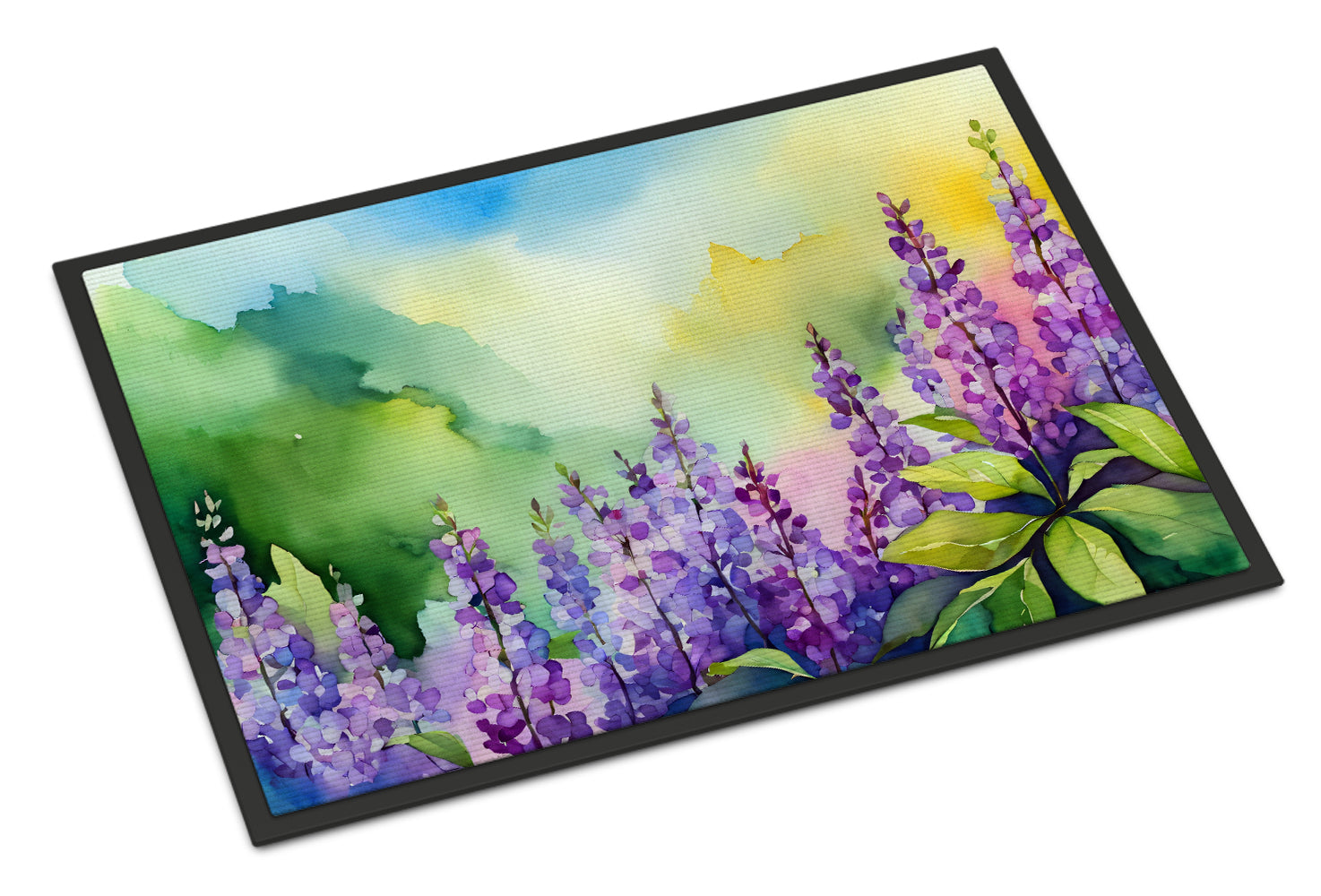 Buy this Idaho Syringa in Watercolor Indoor or Outdoor Mat 24x36