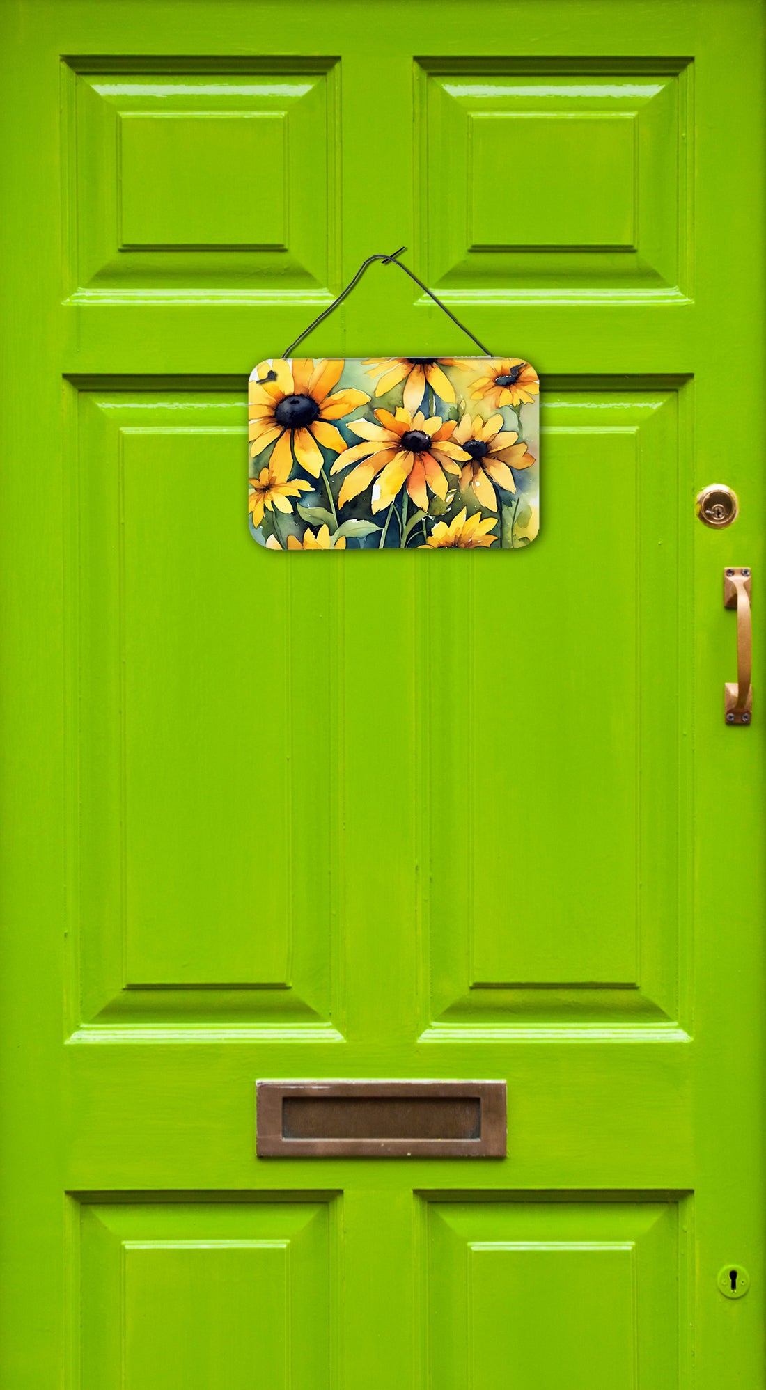 Maryland Black-Eyed Susans in Watercolor Wall or Door Hanging Prints  the-store.com.