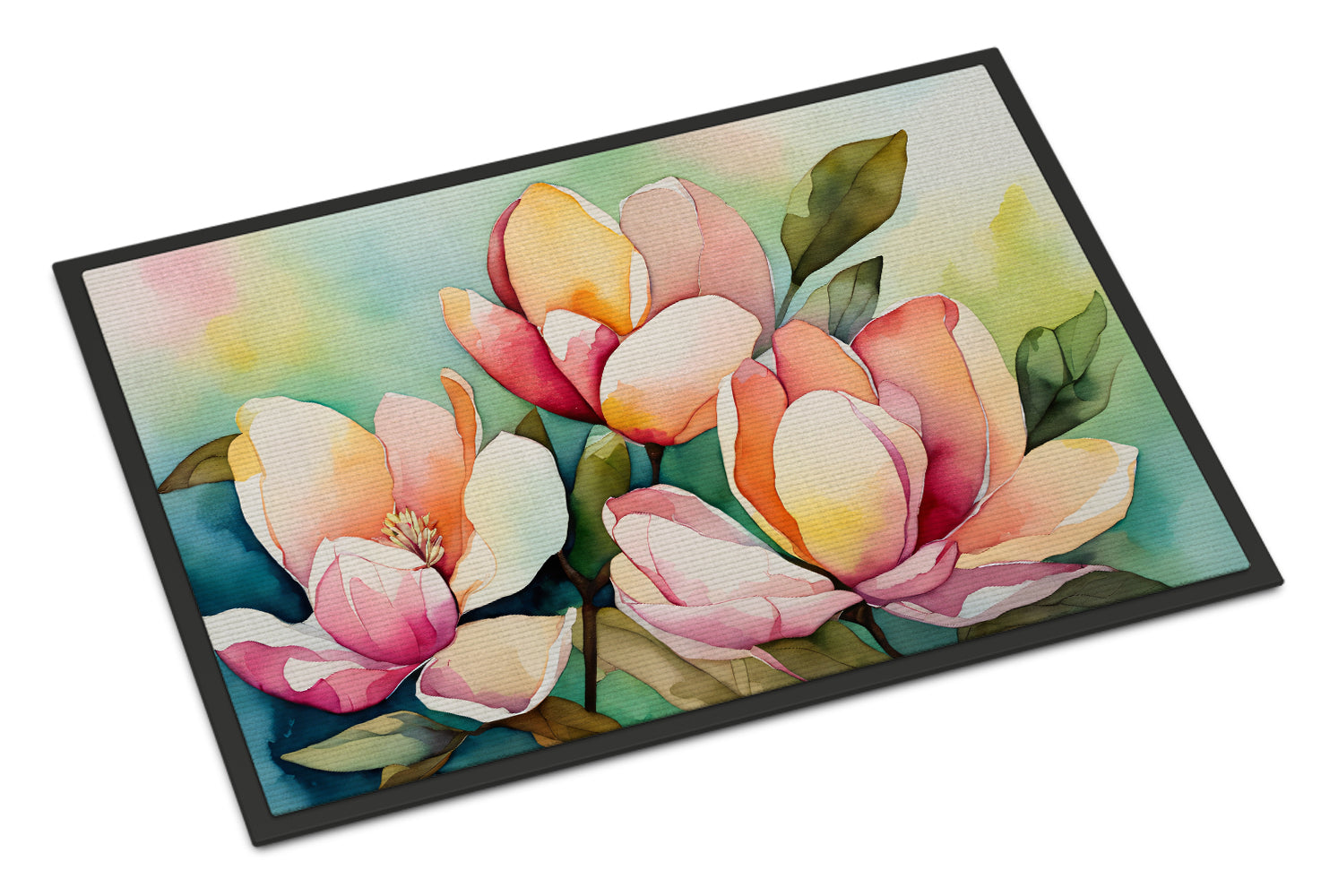 Buy this Mississippi Magnolia in Watercolor Doormat 18x27