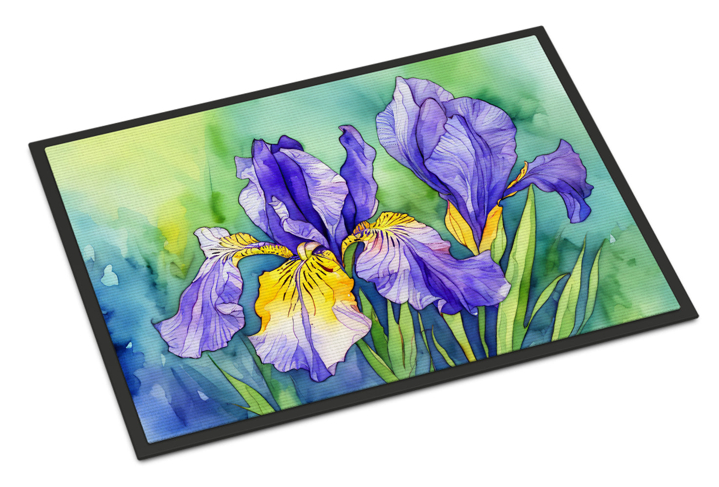 Buy this Tennessee Iris in Watercolor Indoor or Outdoor Mat 24x36