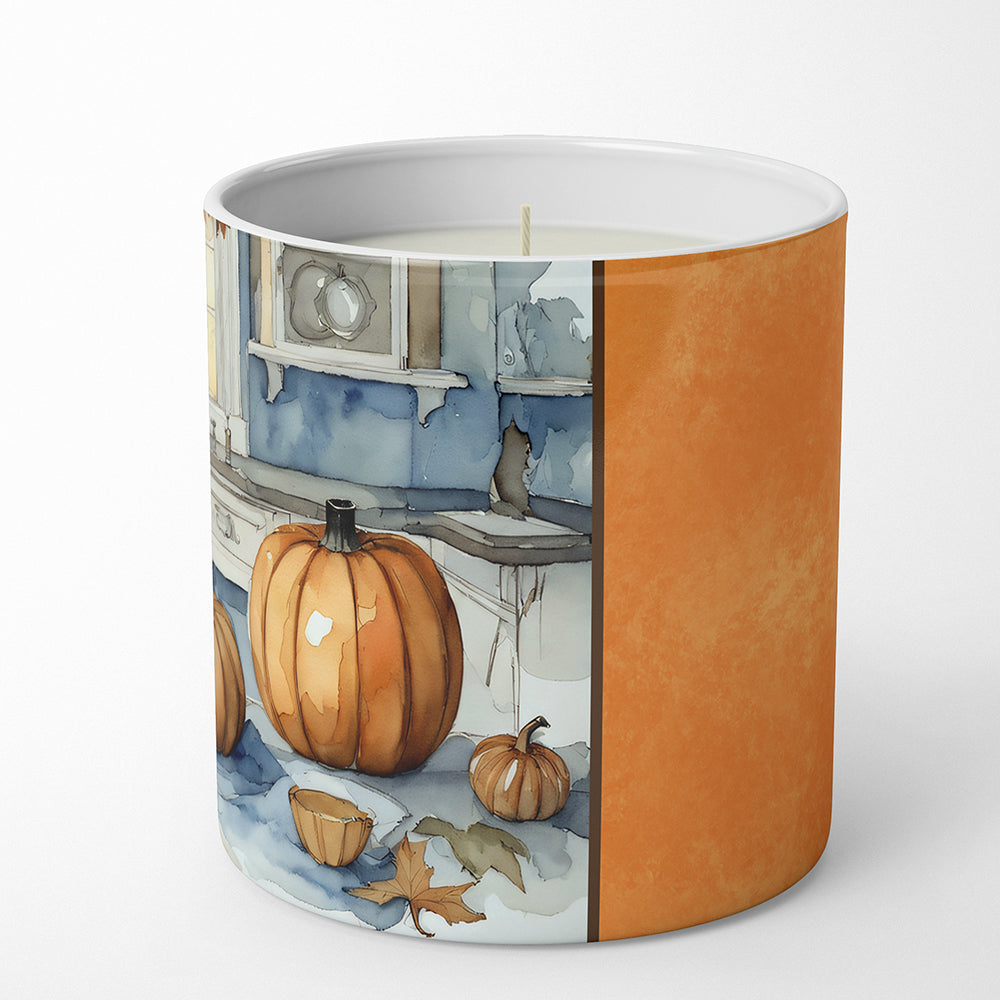 Pit Bull Terrier Fall Kitchen Pumpkins Decorative Soy Candle  the-store.com.