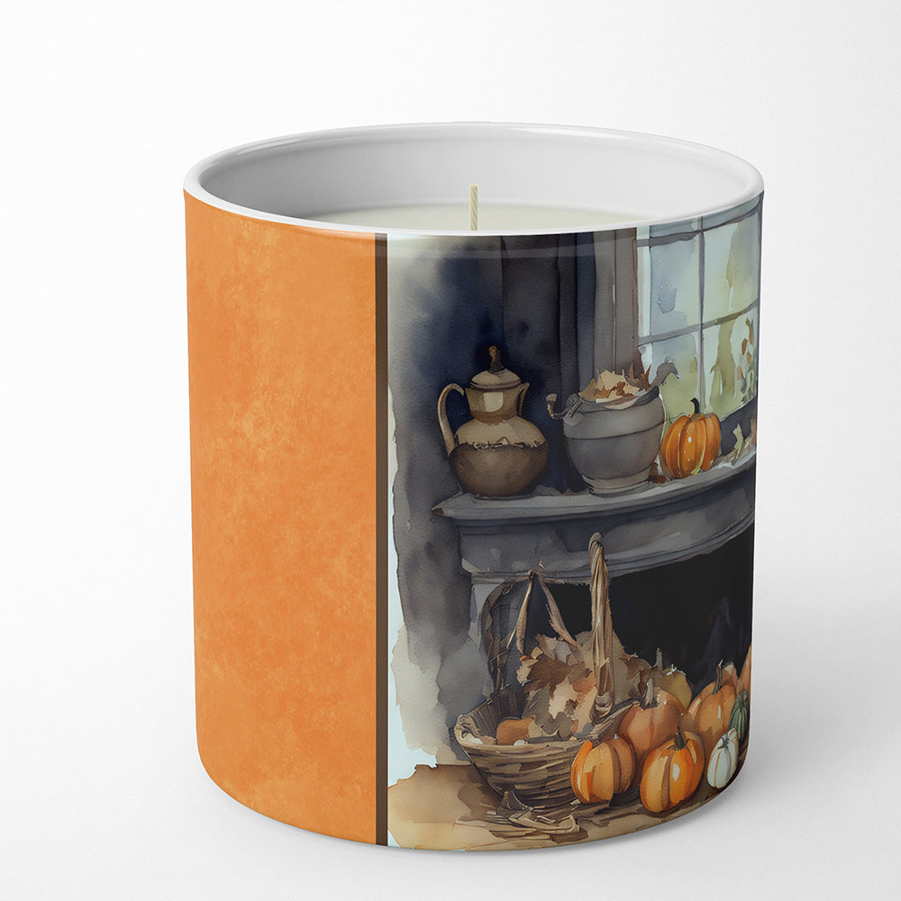 Australian Terrier Fall Kitchen Pumpkins Decorative Soy Candle  the-store.com.