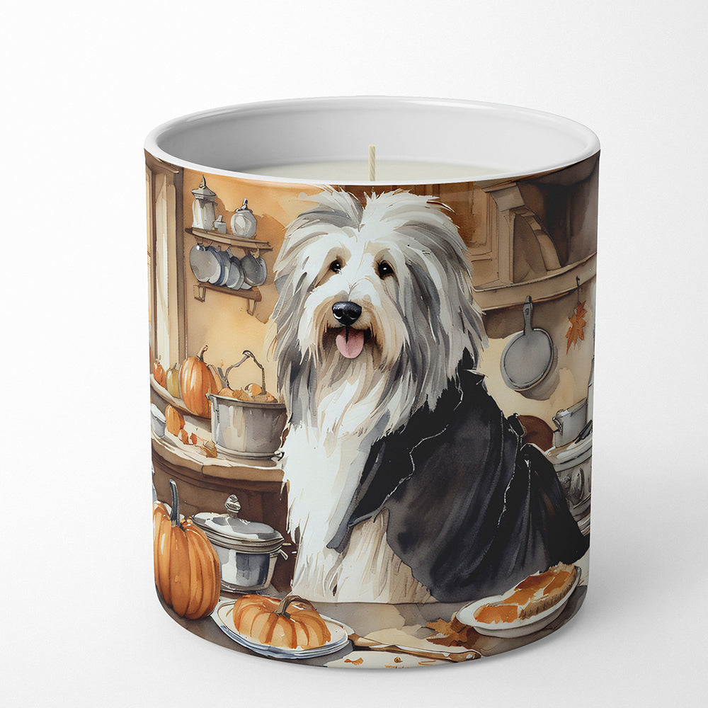 Bearded Collie Fall Kitchen Pumpkins Decorative Soy Candle  the-store.com.