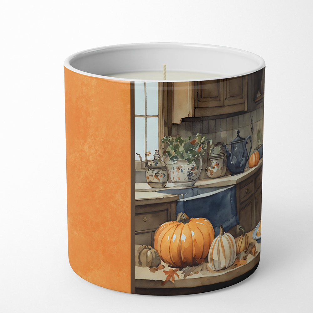 Belgian Malinois Fall Kitchen Pumpkins Decorative Soy Candle