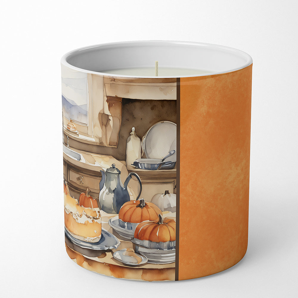 Bernese Mountain Dog Fall Kitchen Pumpkins Decorative Soy Candle  the-store.com.