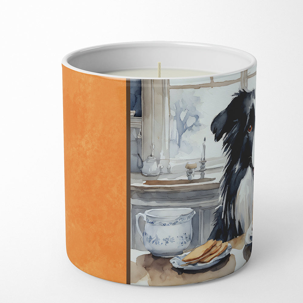 Border Collie Fall Kitchen Pumpkins Decorative Soy Candle  the-store.com.