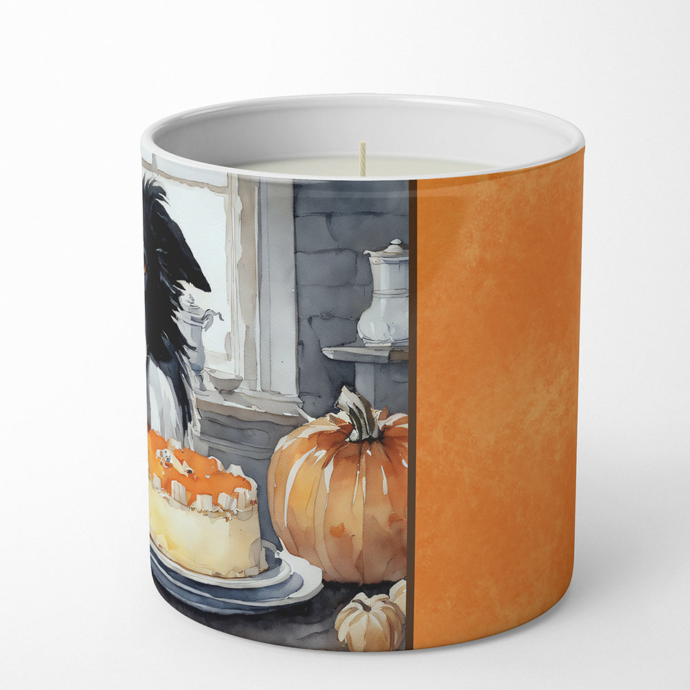 Border Collie Fall Kitchen Pumpkins Decorative Soy Candle