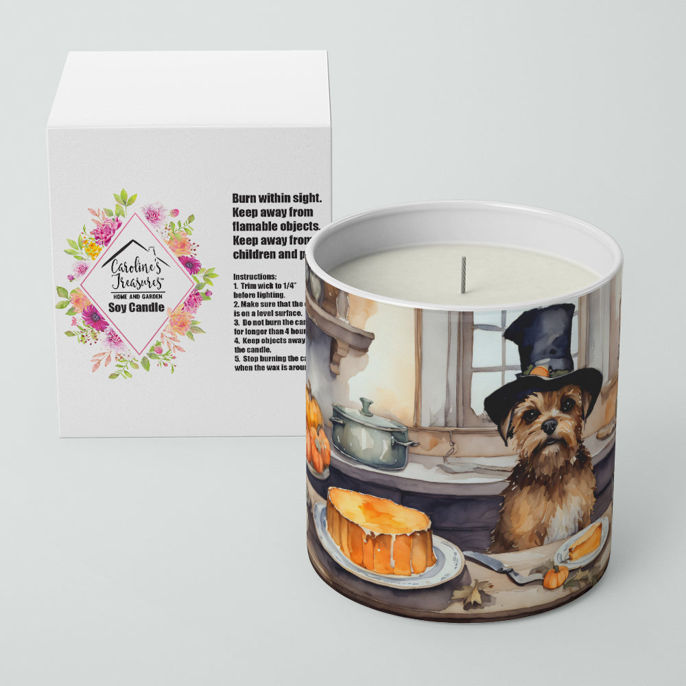 Border Terrier Fall Kitchen Pumpkins Decorative Soy Candle  the-store.com.