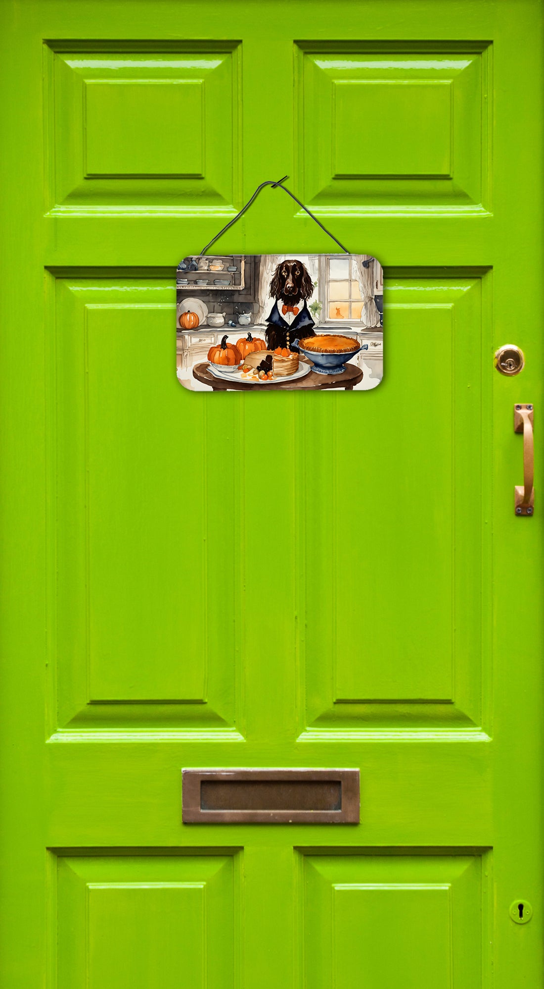 Boykin Spaniel Fall Kitchen Pumpkins Wall or Door Hanging Prints  the-store.com.