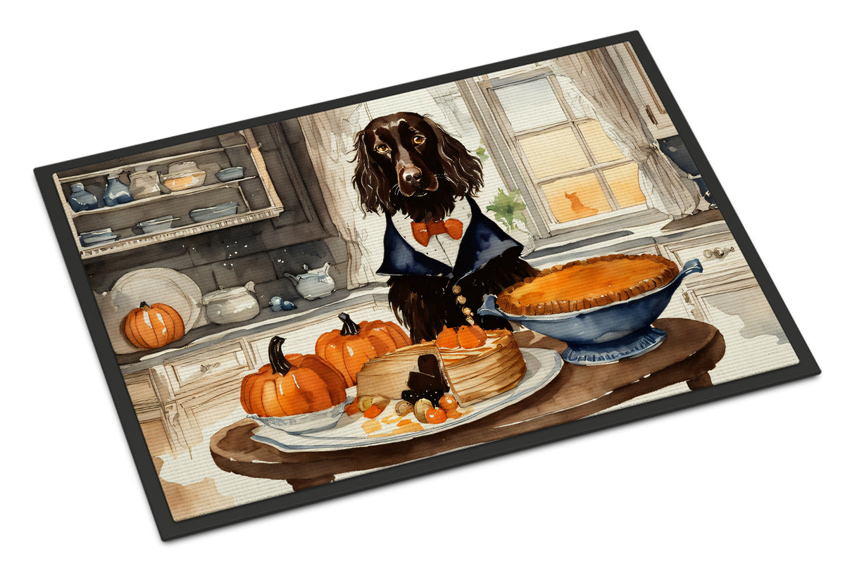 Buy this Boykin Spaniel Fall Kitchen Pumpkins Indoor or Outdoor Mat 24x36