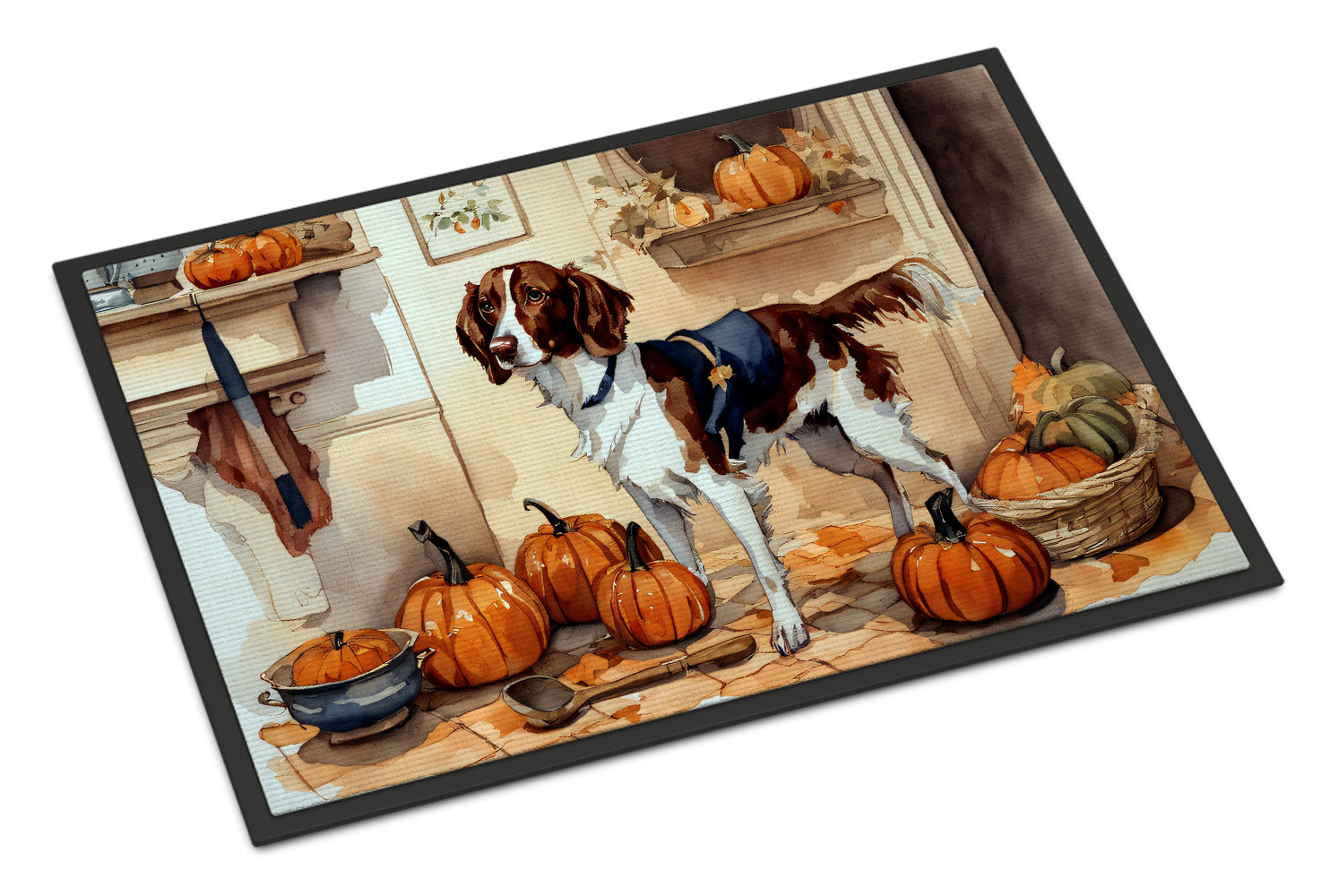 Buy this Brittany Fall Kitchen Pumpkins Indoor or Outdoor Mat 24x36