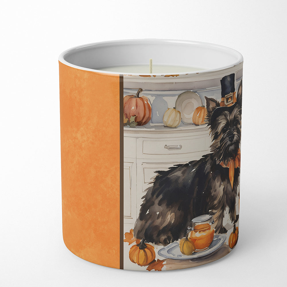 Cairn Terrier Fall Kitchen Pumpkins Decorative Soy Candle  the-store.com.