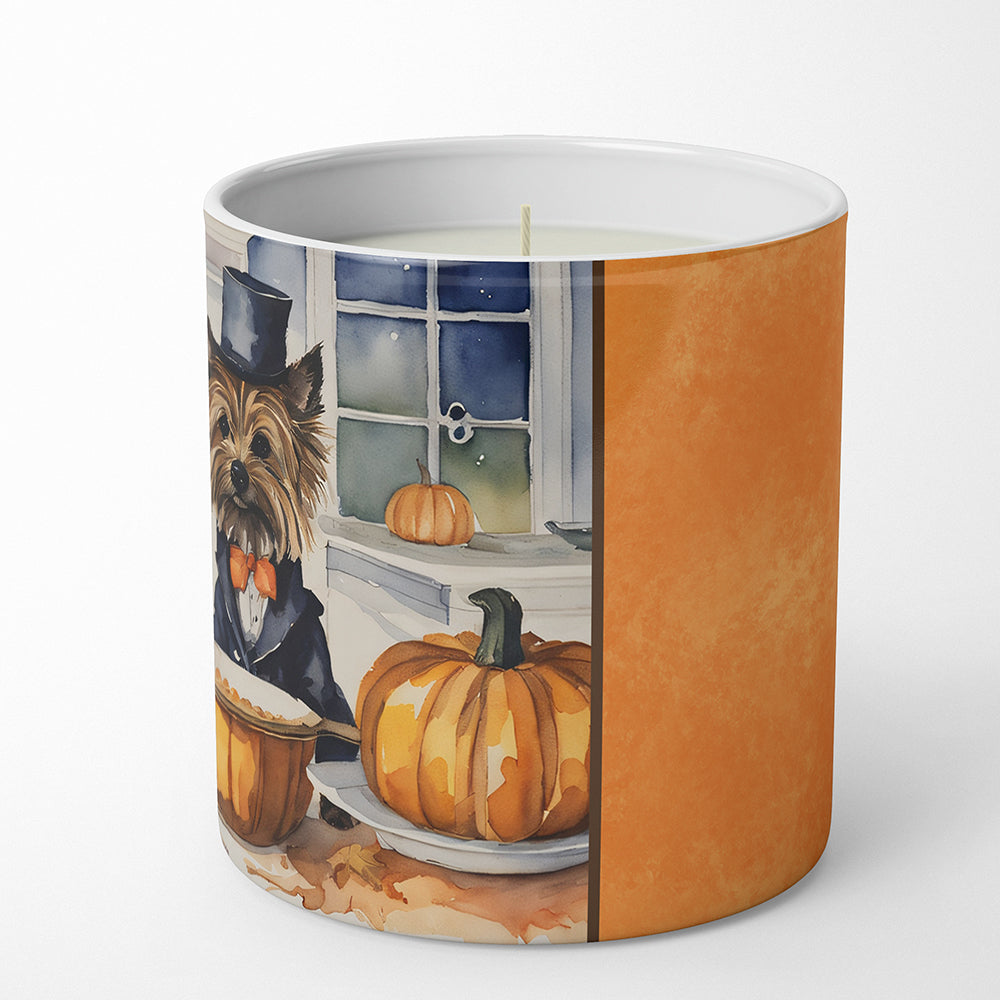 Cairn Terrier Fall Kitchen Pumpkins Decorative Soy Candle  the-store.com.