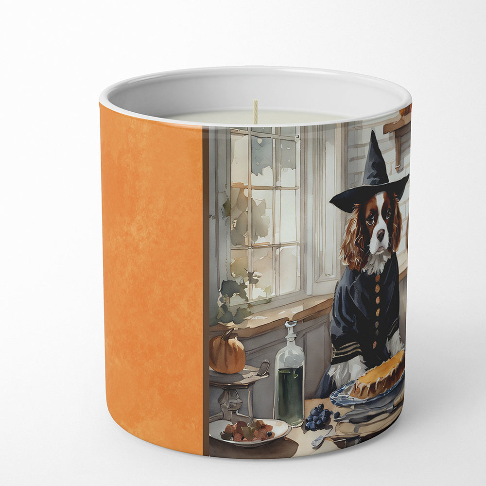 Buy this Cavalier Spaniel Fall Kitchen Pumpkins Decorative Soy Candle