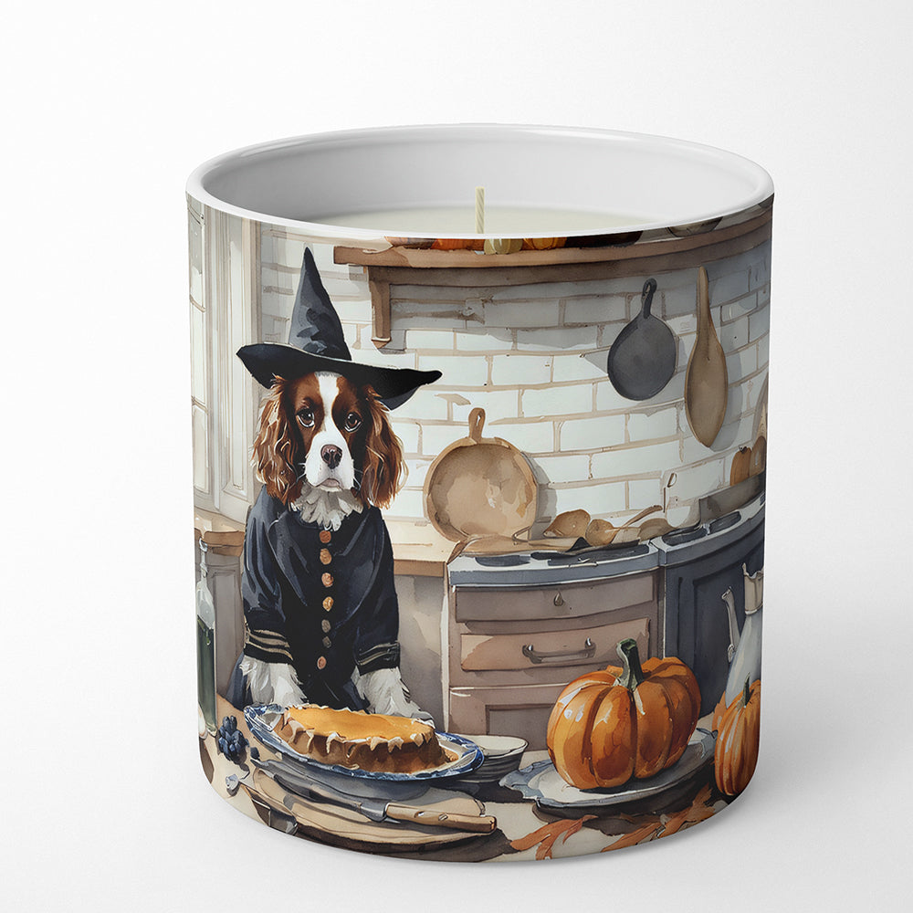 Cavalier Spaniel Fall Kitchen Pumpkins Decorative Soy Candle