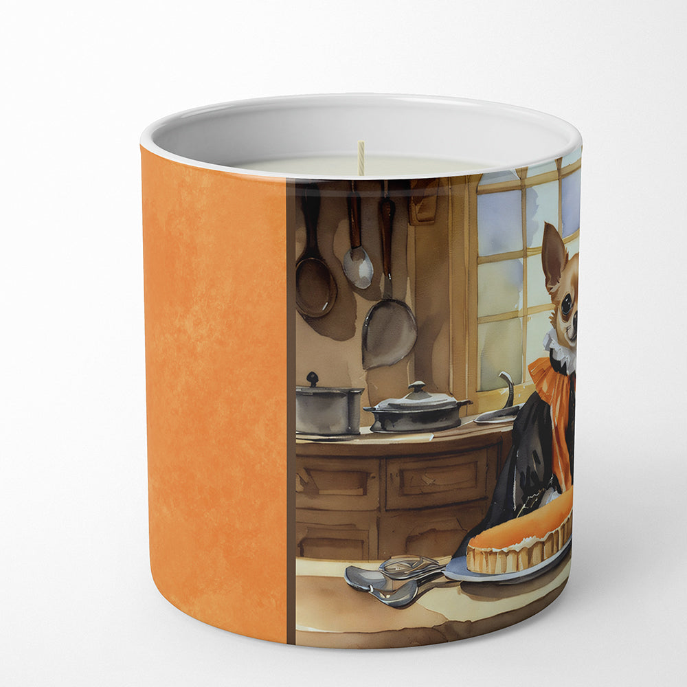 Chihuahua Fall Kitchen Pumpkins Decorative Soy Candle  the-store.com.