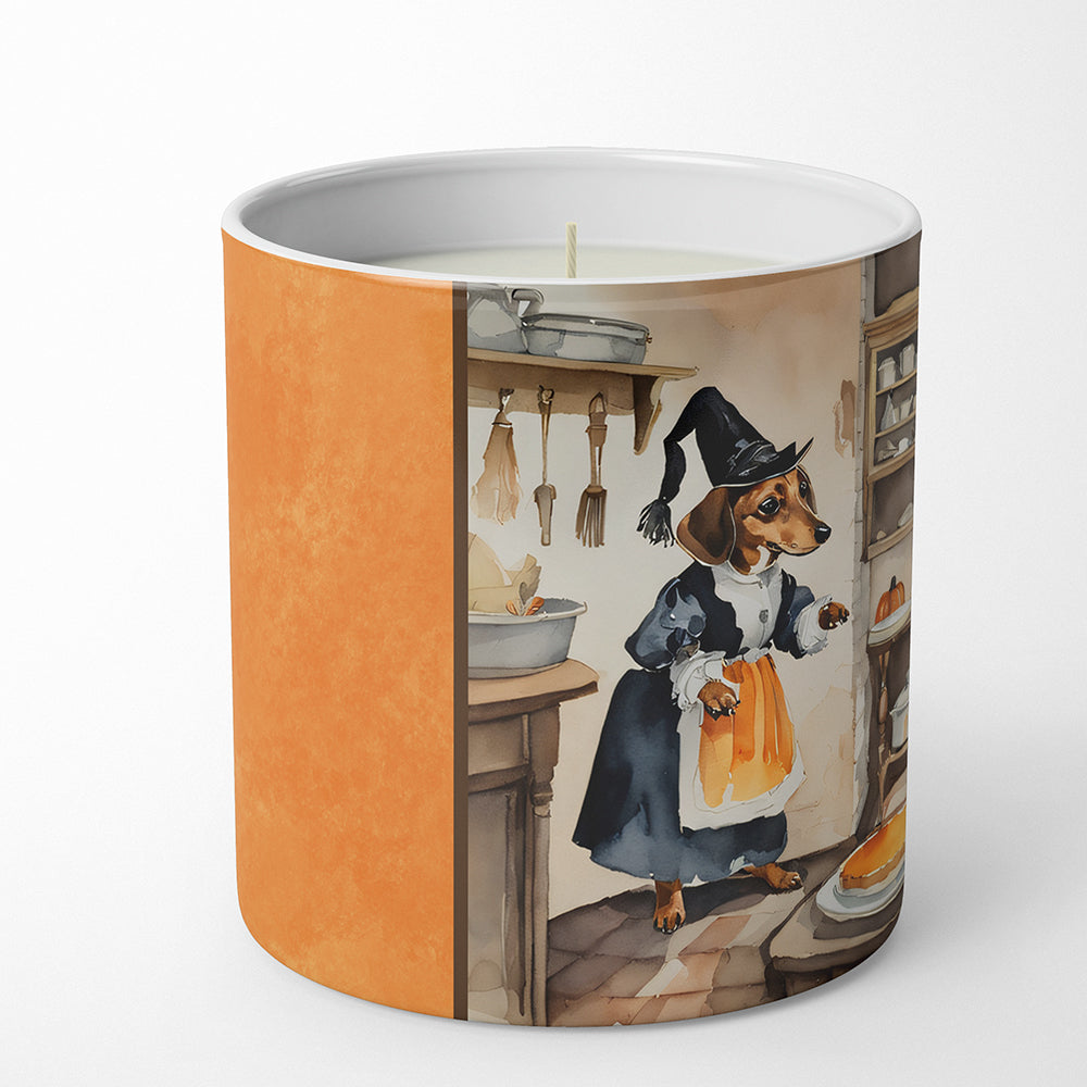 Buy this Dachshund Fall Kitchen Pumpkins Decorative Soy Candle