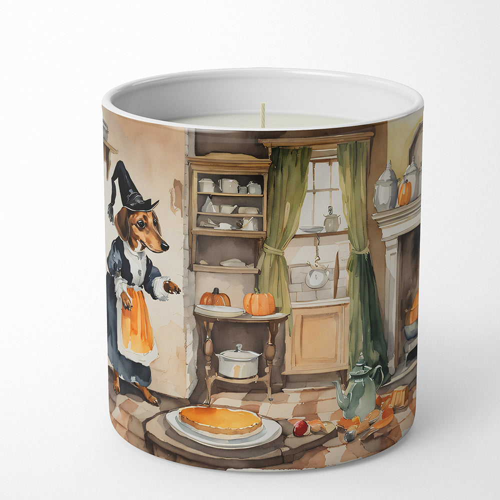 Dachshund Fall Kitchen Pumpkins Decorative Soy Candle  the-store.com.