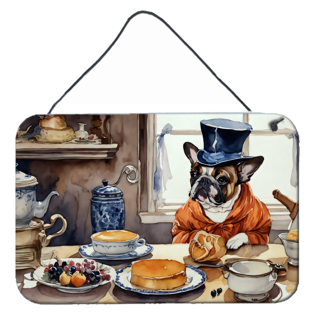 Buy this French Bulldog Fall Kitchen Pumpkins Wall or Door Hanging Prints