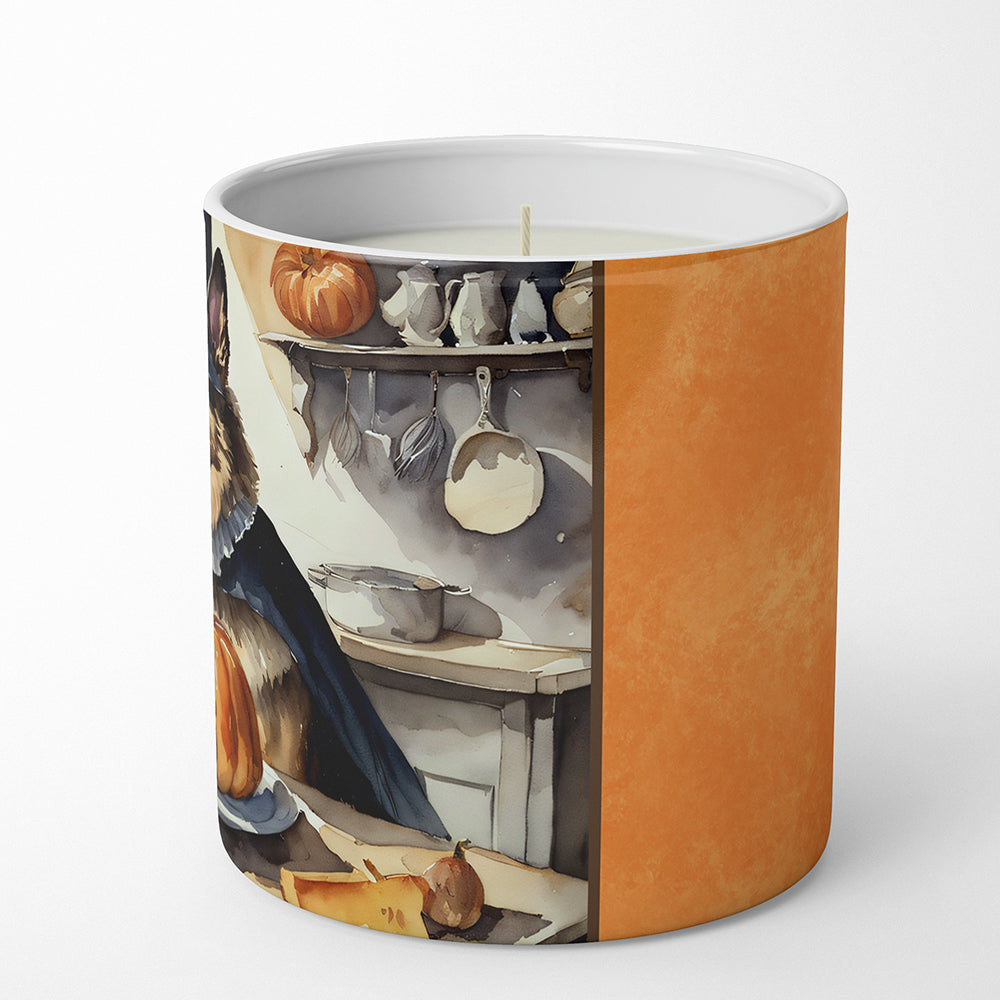 German Shepherd Fall Kitchen Pumpkins Decorative Soy Candle  the-store.com.