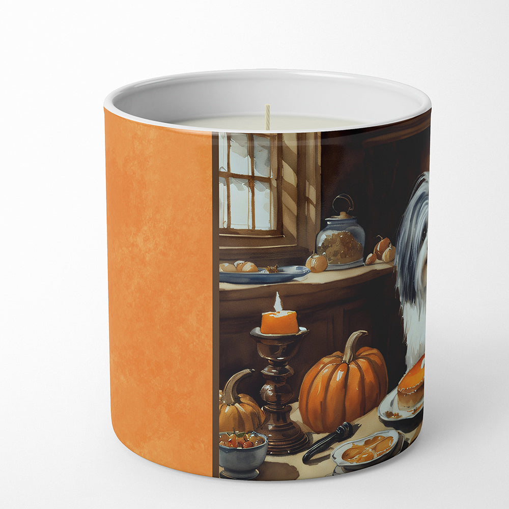 Havanese Fall Kitchen Pumpkins Decorative Soy Candle