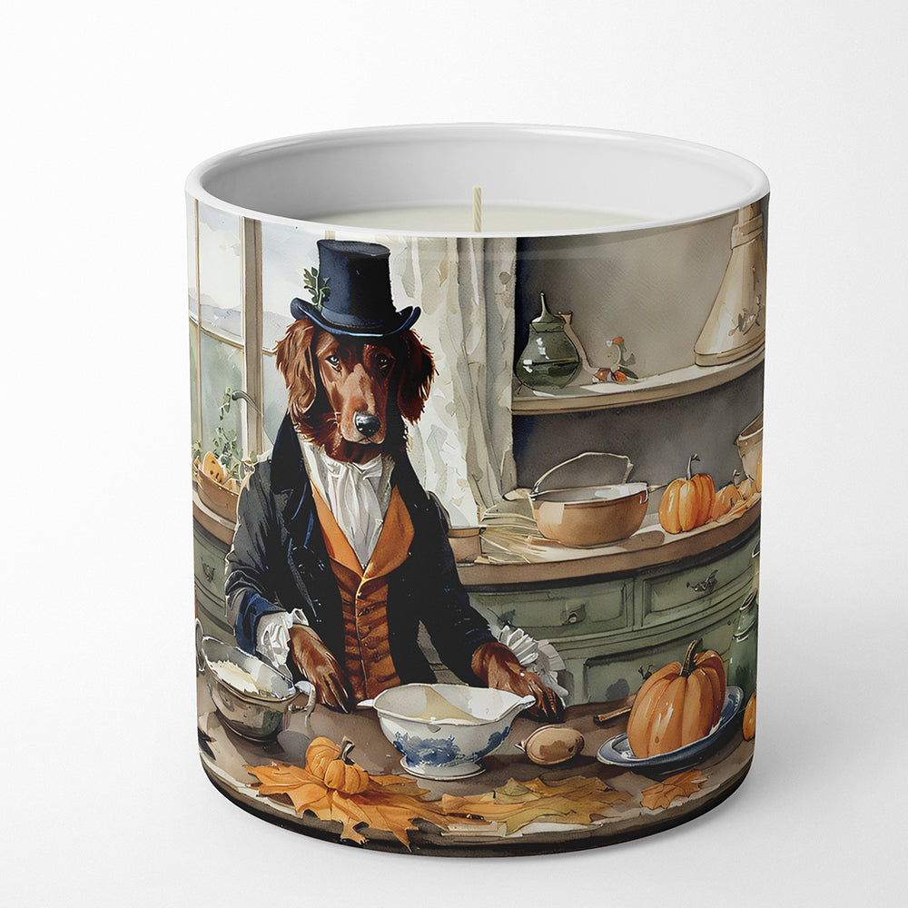 Buy this Irish Setter Fall Kitchen Pumpkins Decorative Soy Candle