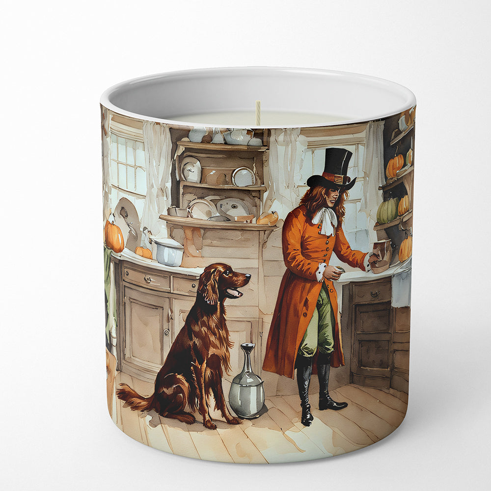 Buy this Irish Setter Fall Kitchen Pumpkins Decorative Soy Candle