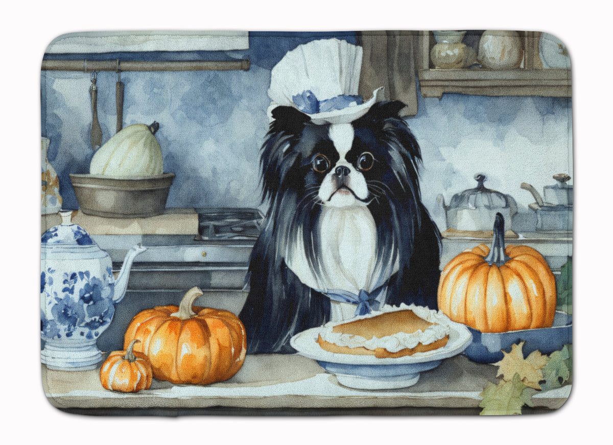 Buy this Japanese Chin Fall Kitchen Pumpkins Memory Foam Kitchen Mat