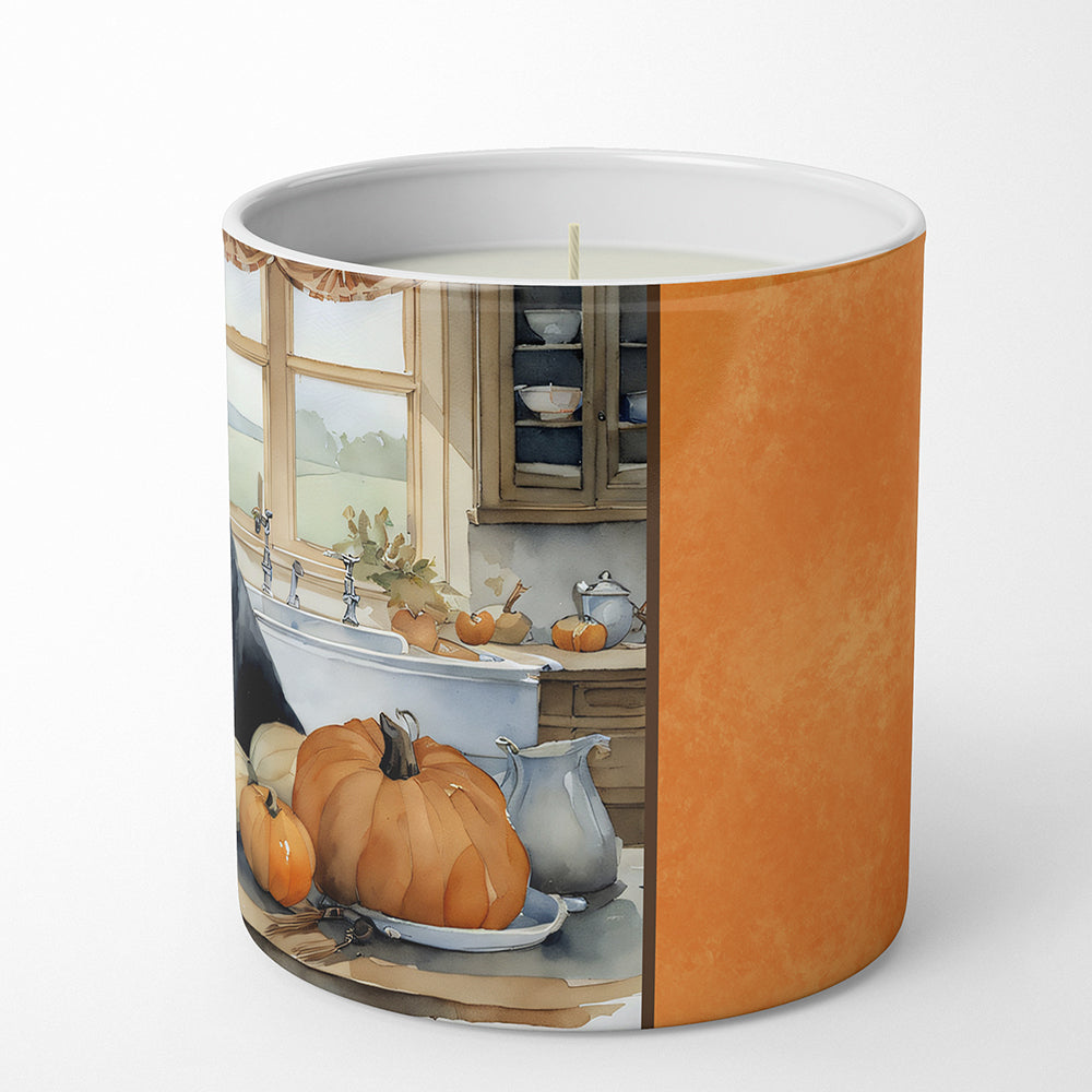 Black Lab Fall Kitchen Pumpkins Decorative Soy Candle  the-store.com.