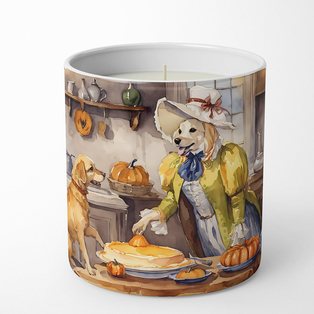 Buy this Yellow Lab Fall Kitchen Pumpkins Decorative Soy Candle