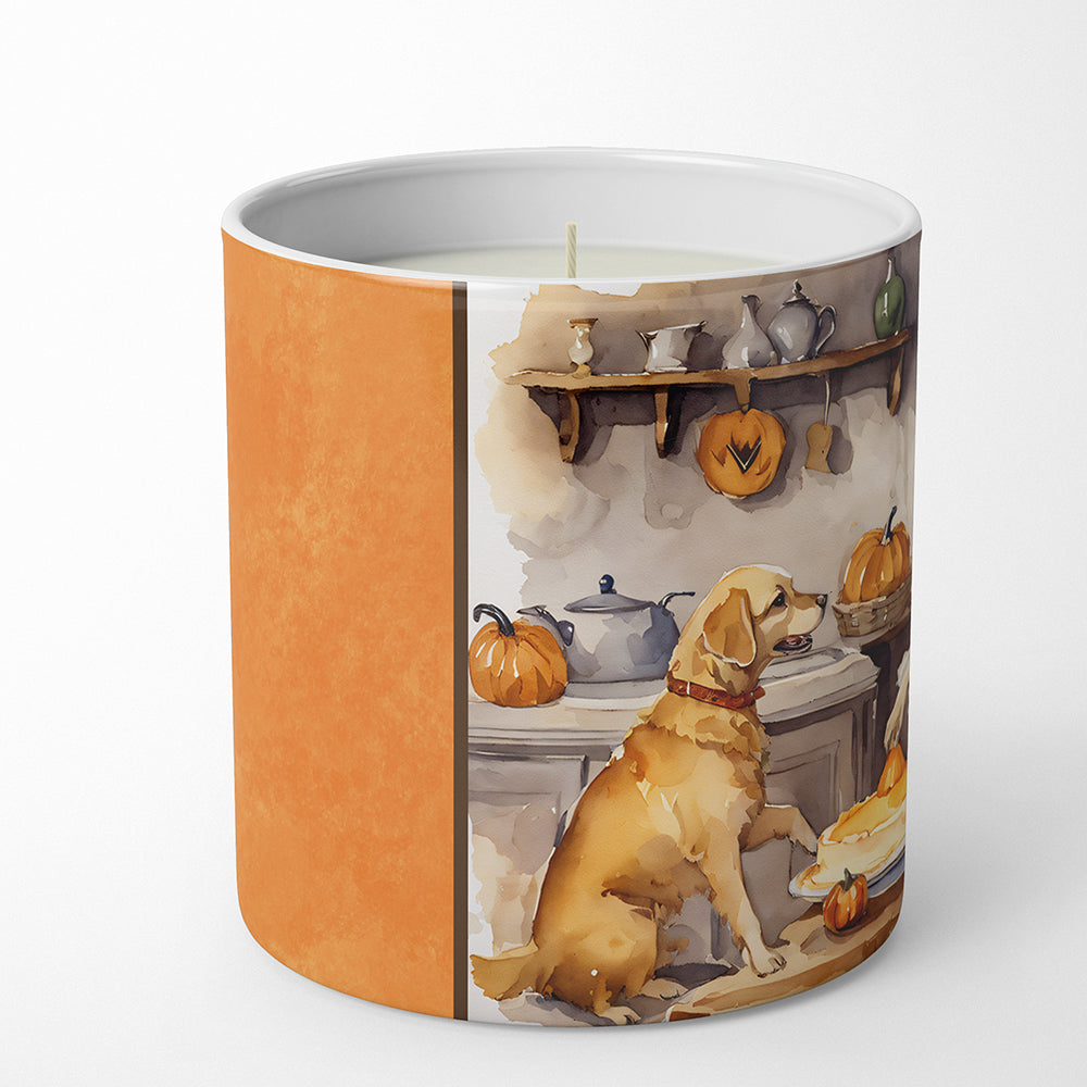 Buy this Yellow Lab Fall Kitchen Pumpkins Decorative Soy Candle