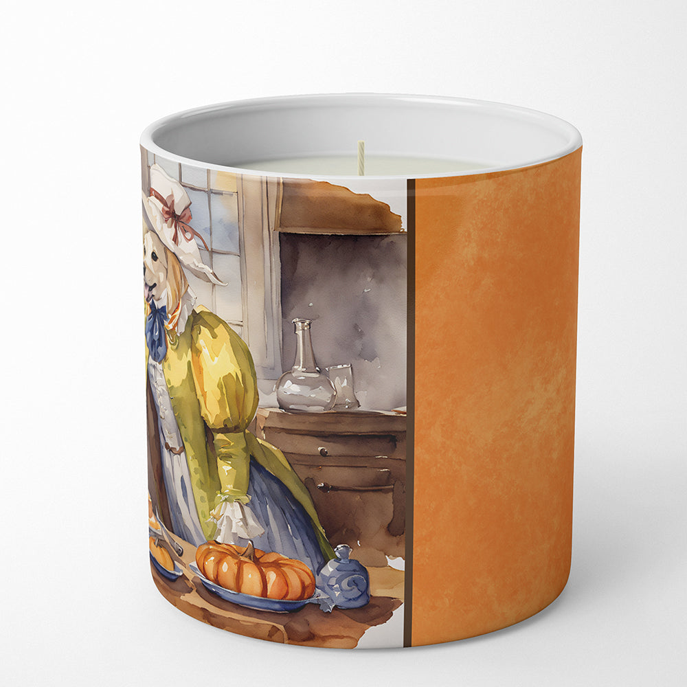 Yellow Lab Fall Kitchen Pumpkins Decorative Soy Candle  the-store.com.