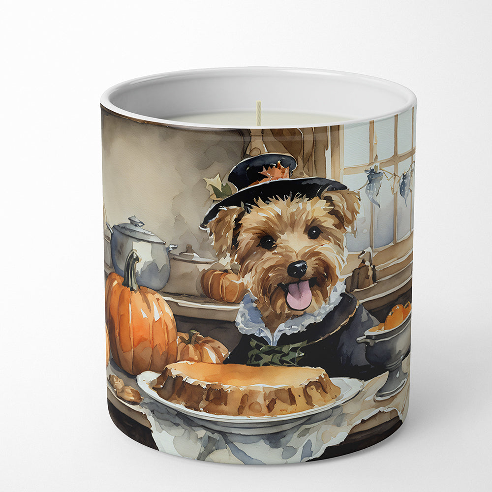 Buy this Lakeland Terrier Fall Kitchen Pumpkins Decorative Soy Candle