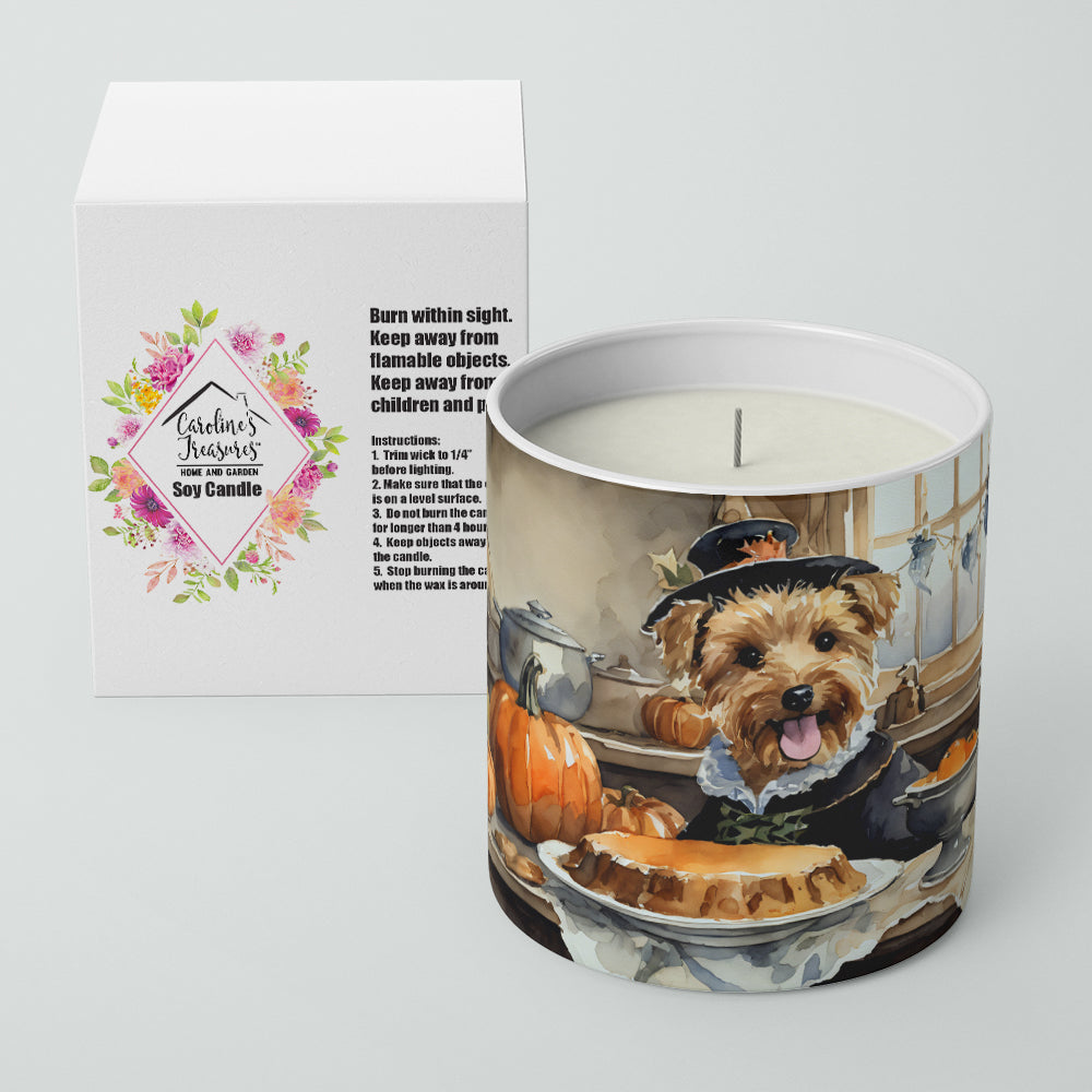 Lakeland Terrier Fall Kitchen Pumpkins Decorative Soy Candle  the-store.com.