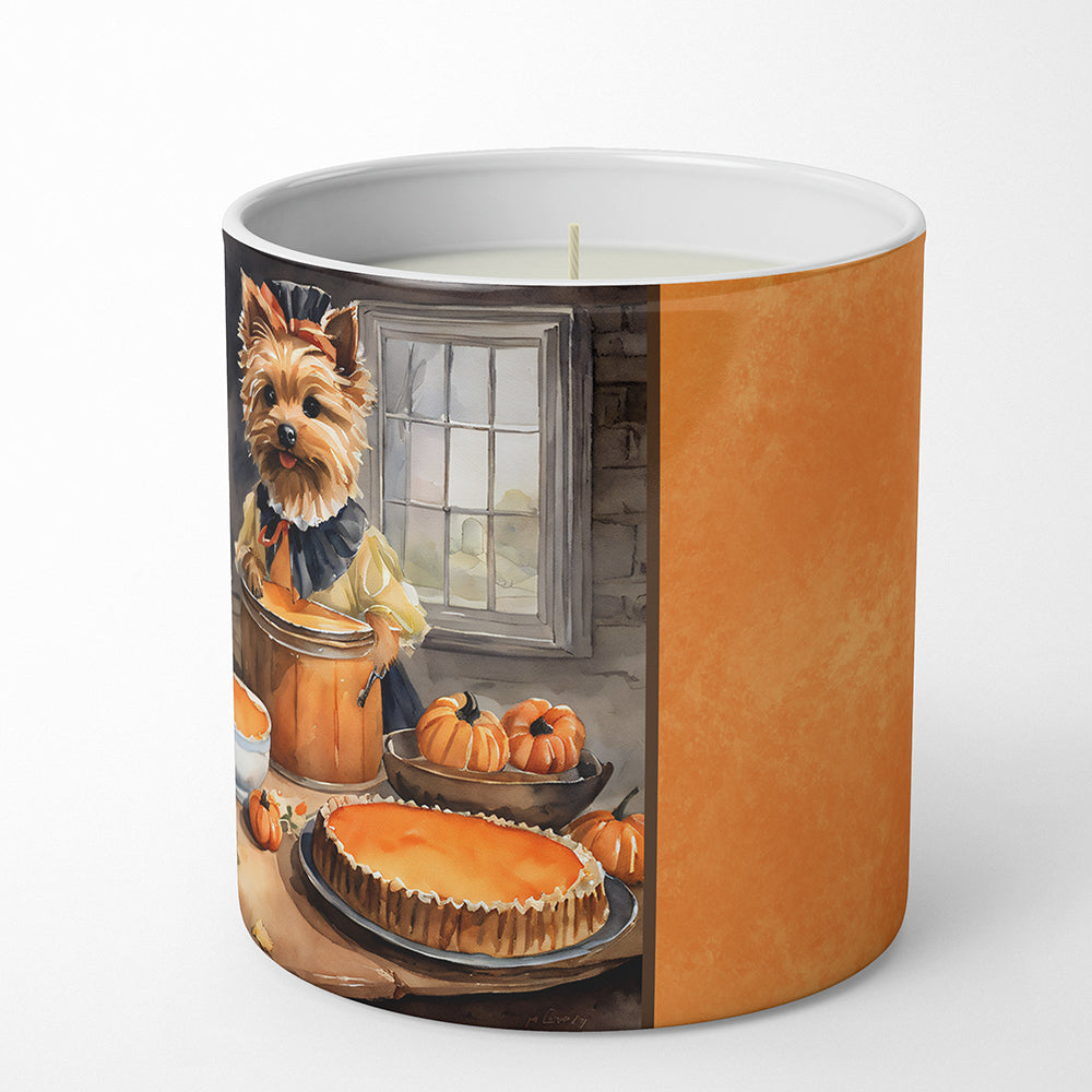 Norwich Terrier Fall Kitchen Pumpkins Decorative Soy Candle  the-store.com.