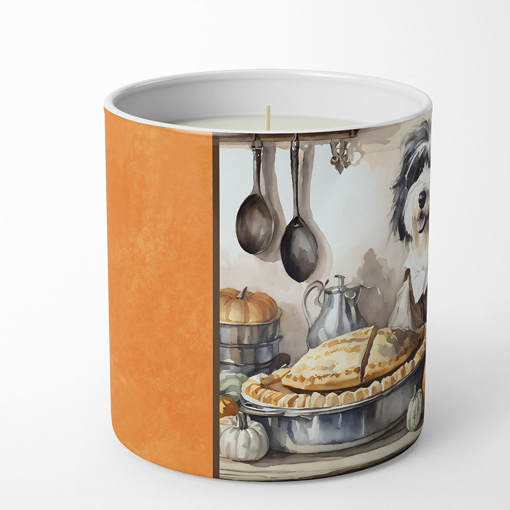 Old English Sheepdog Fall Kitchen Pumpkins Decorative Soy Candle  the-store.com.