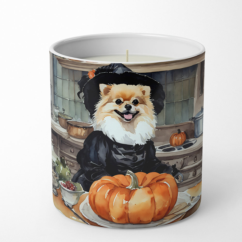 Buy this Pomeranian Fall Kitchen Pumpkins Decorative Soy Candle