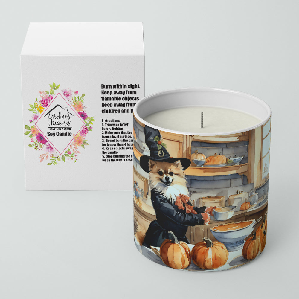 Pomeranian Fall Kitchen Pumpkins Decorative Soy Candle  the-store.com.