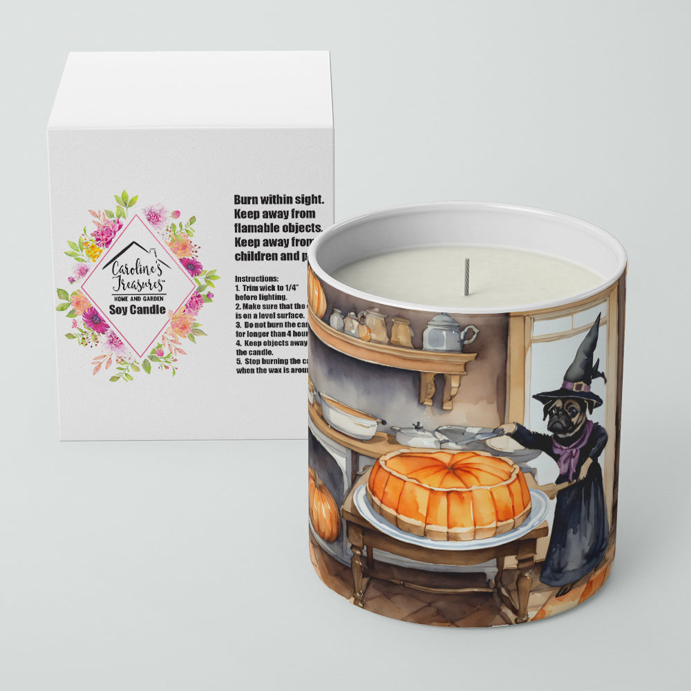 Pug Fall Kitchen Pumpkins Decorative Soy Candle  the-store.com.