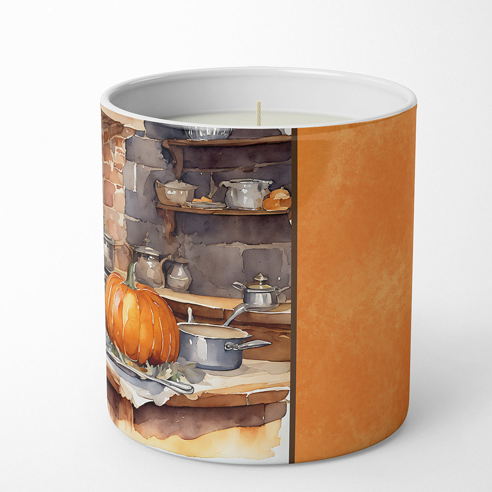 Rottweiler Fall Kitchen Pumpkins Decorative Soy Candle  the-store.com.