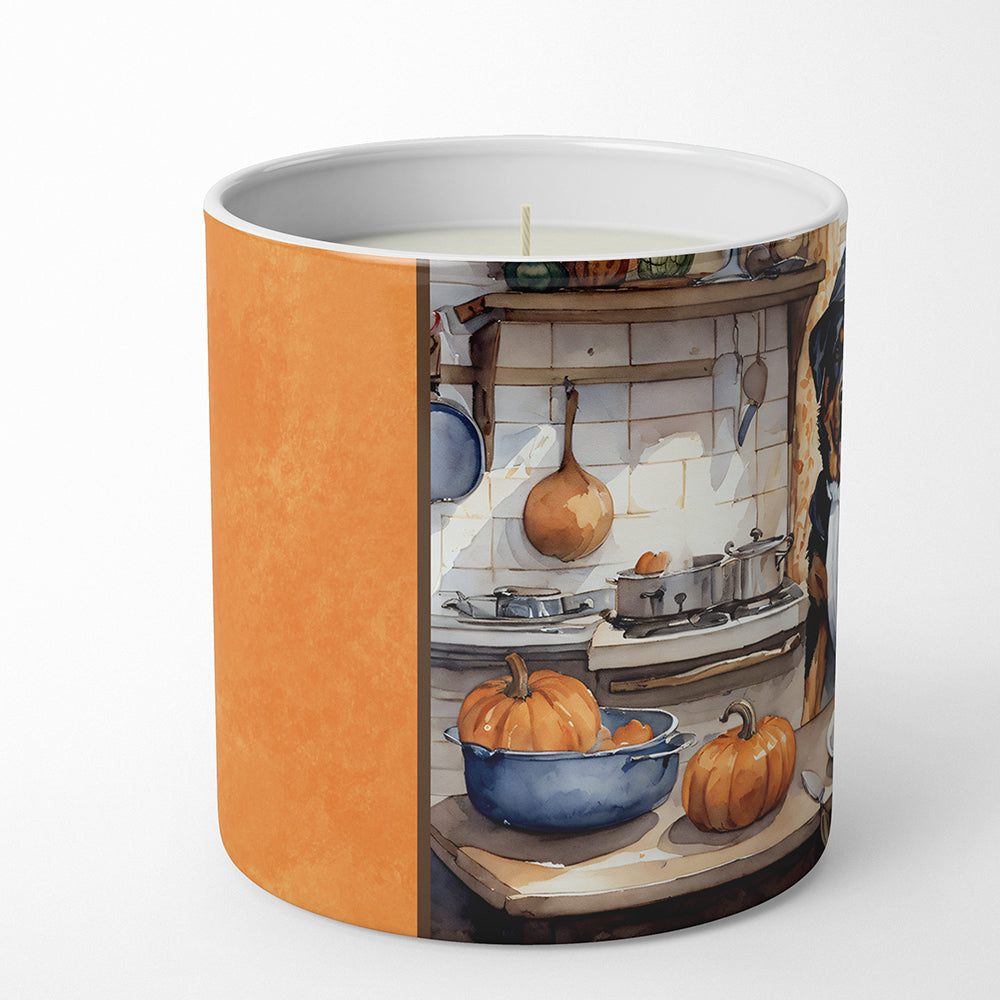 Rottweiler Fall Kitchen Pumpkins Decorative Soy Candle  the-store.com.