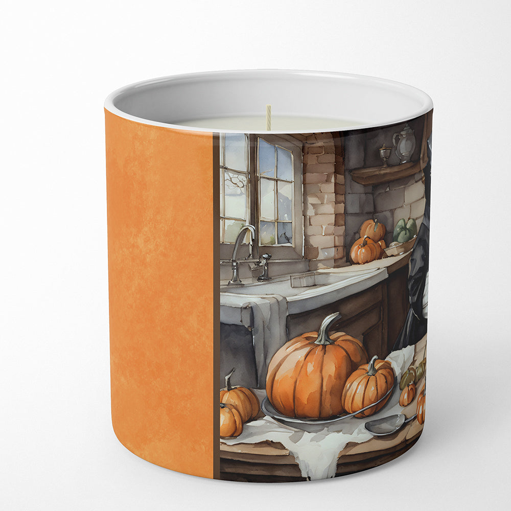 Schnauzer Fall Kitchen Pumpkins Decorative Soy Candle  the-store.com.