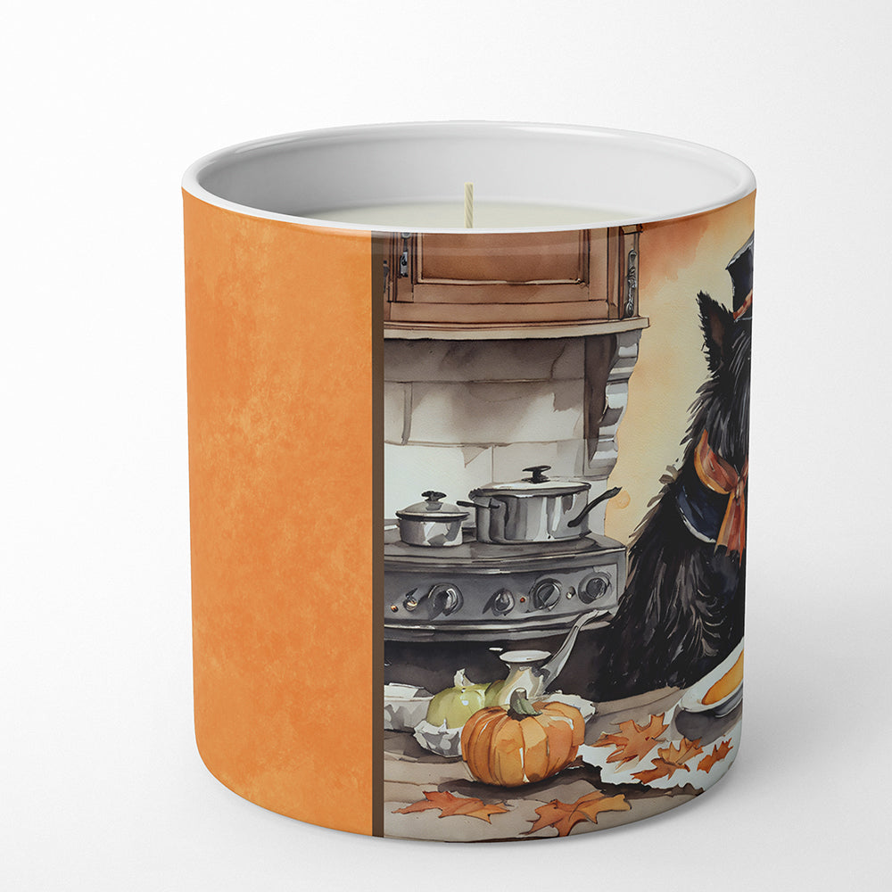 Scottish Terrier Fall Kitchen Pumpkins Decorative Soy Candle  the-store.com.