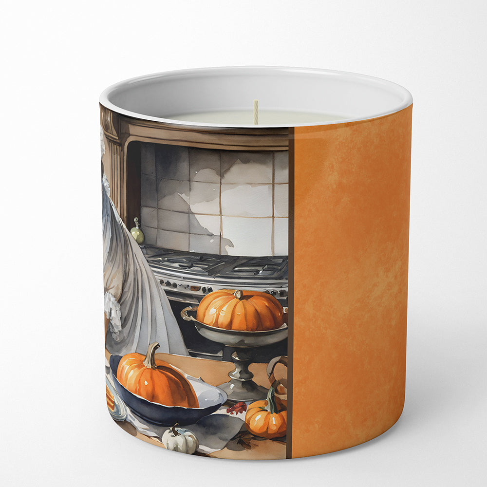 Shar Pei Fall Kitchen Pumpkins Decorative Soy Candle  the-store.com.