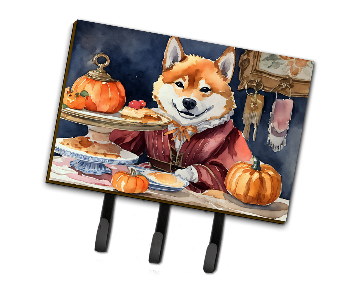 Buy this Shiba Inu Fall Kitchen Pumpkins Leash or Key Holder