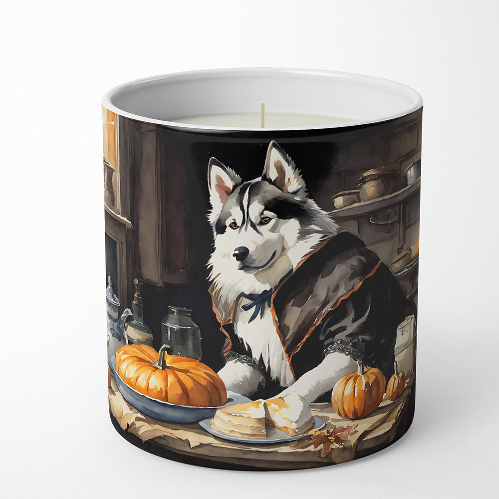 Siberian Husky Fall Kitchen Pumpkins Decorative Soy Candle  the-store.com.
