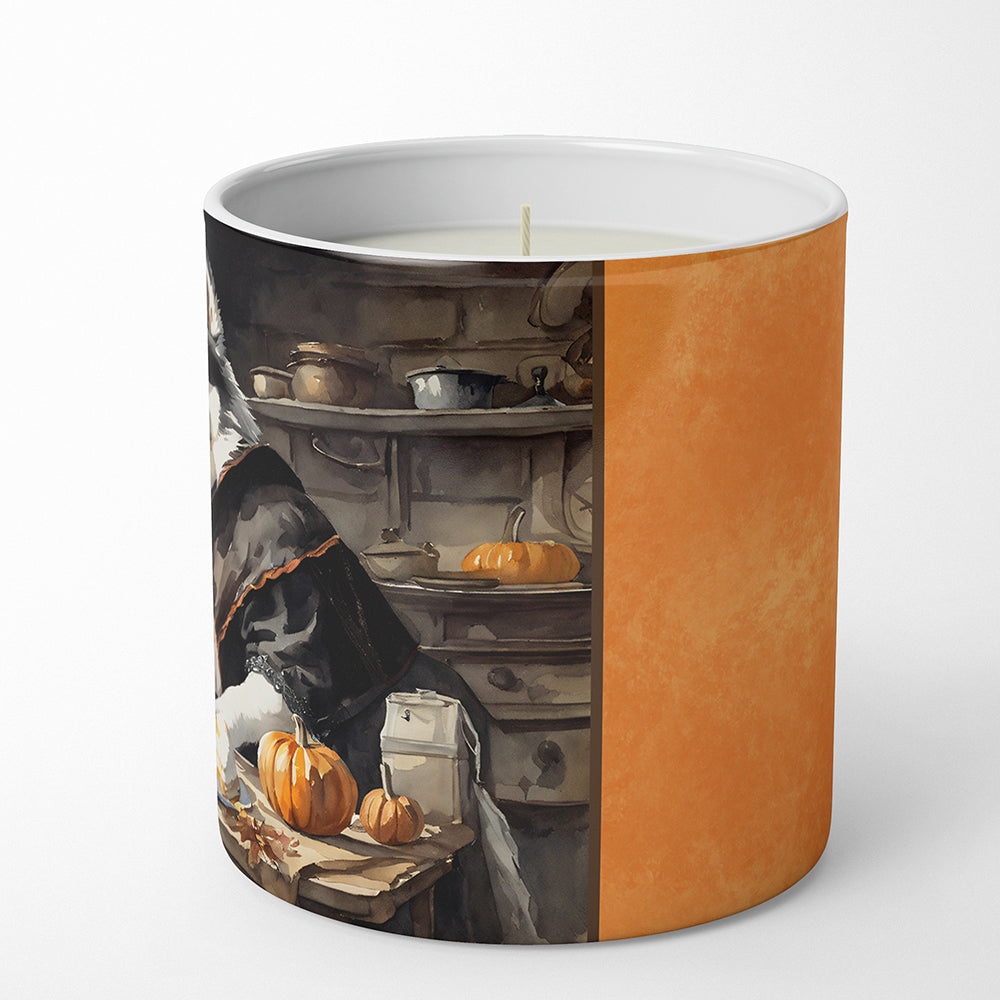 Siberian Husky Fall Kitchen Pumpkins Decorative Soy Candle  the-store.com.