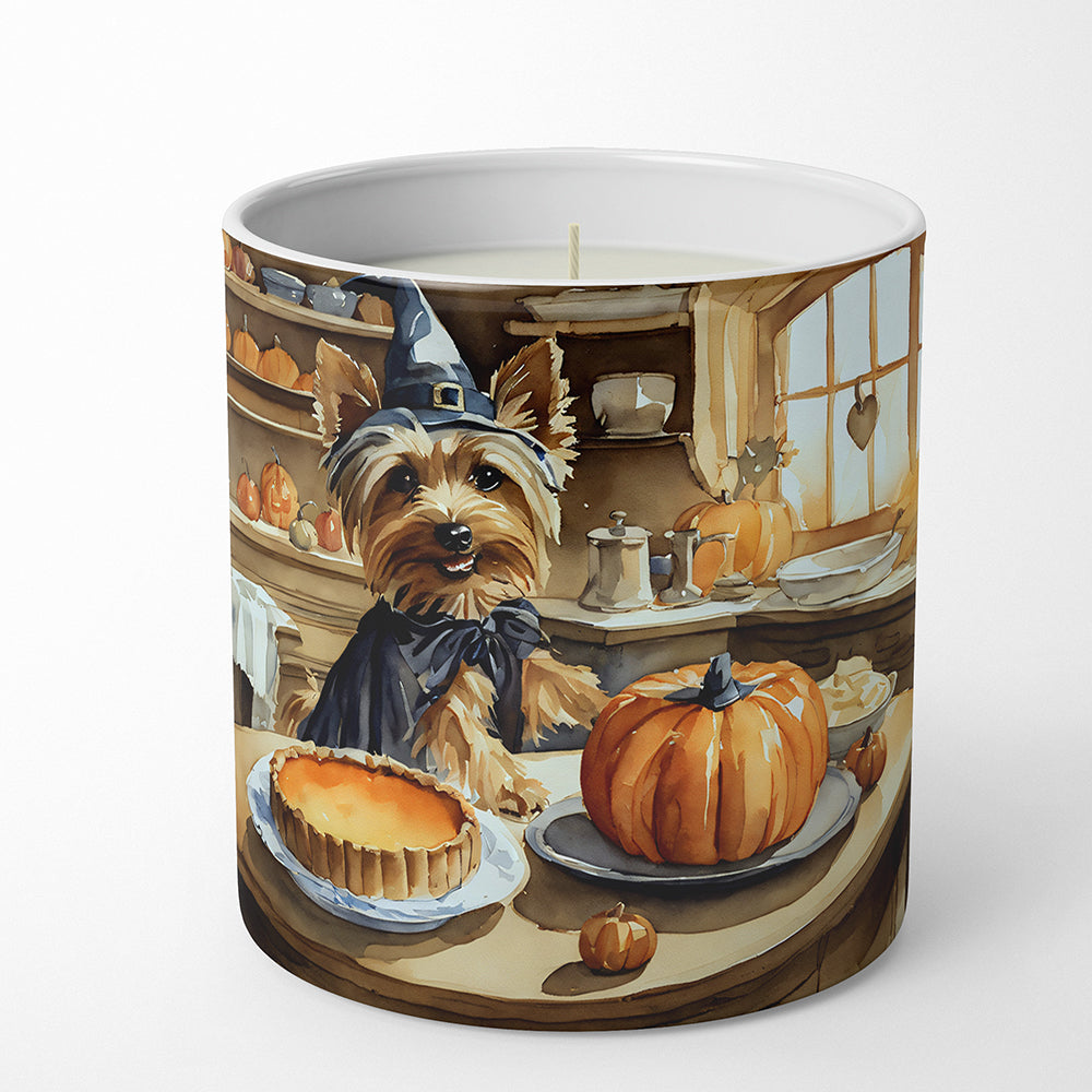 Silky Terrier Fall Kitchen Pumpkins Decorative Soy Candle  the-store.com.